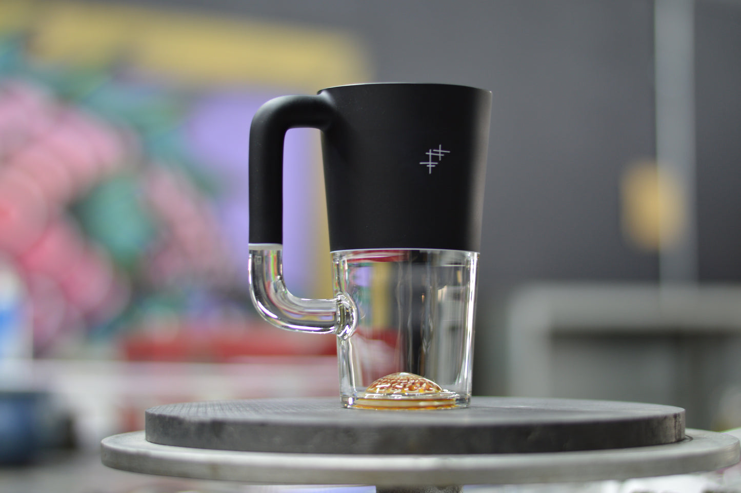 Pint Glass with Handle(Collaboration with Flex Glass)